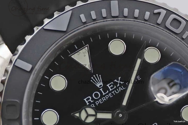 42mm Ceramic VR3235 Black on Strap Bezel 226659 1:1 TWA Oysterflex Best 3D Edition Yacht-Master 0226